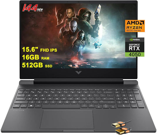 HP Victus 15 Ryzen 5 RTX 4050 Gaming Laptop