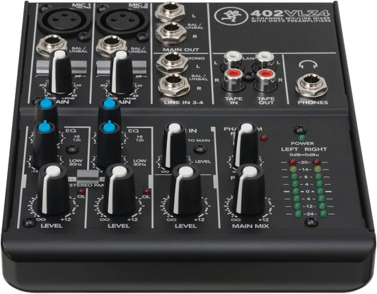 Mackie 402VLZ4 4-Channel Compact Analog Mixer