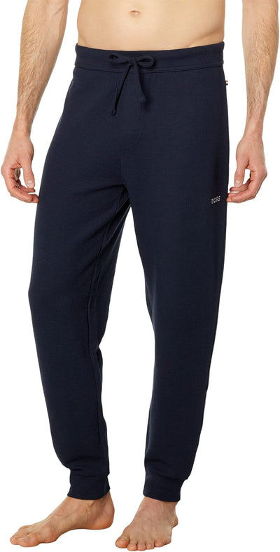BOSS Waffle Cuff Pants Men's Cotton Sweatpants
