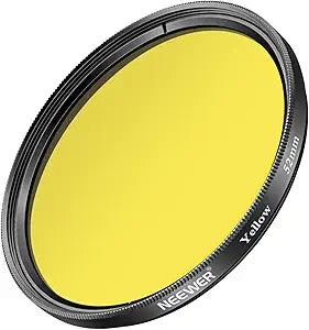 Neewer 10090462 52mm Yellow Lens Filter