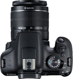 Canon 2000D Rebel T7 DSLR with 18-55mm 75-300mm Lens Bundle Renewed