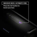 Sony SRSULT10B.UC ULT Field 1 Portable Waterproof Bluetooth Speaker