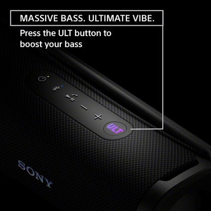 Sony SRSULT10B.UC ULT Field 1 Portable Waterproof Bluetooth Speaker