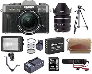 Fujifilm X-T30 Kit 18-55mm Charcoal Silver Bundle