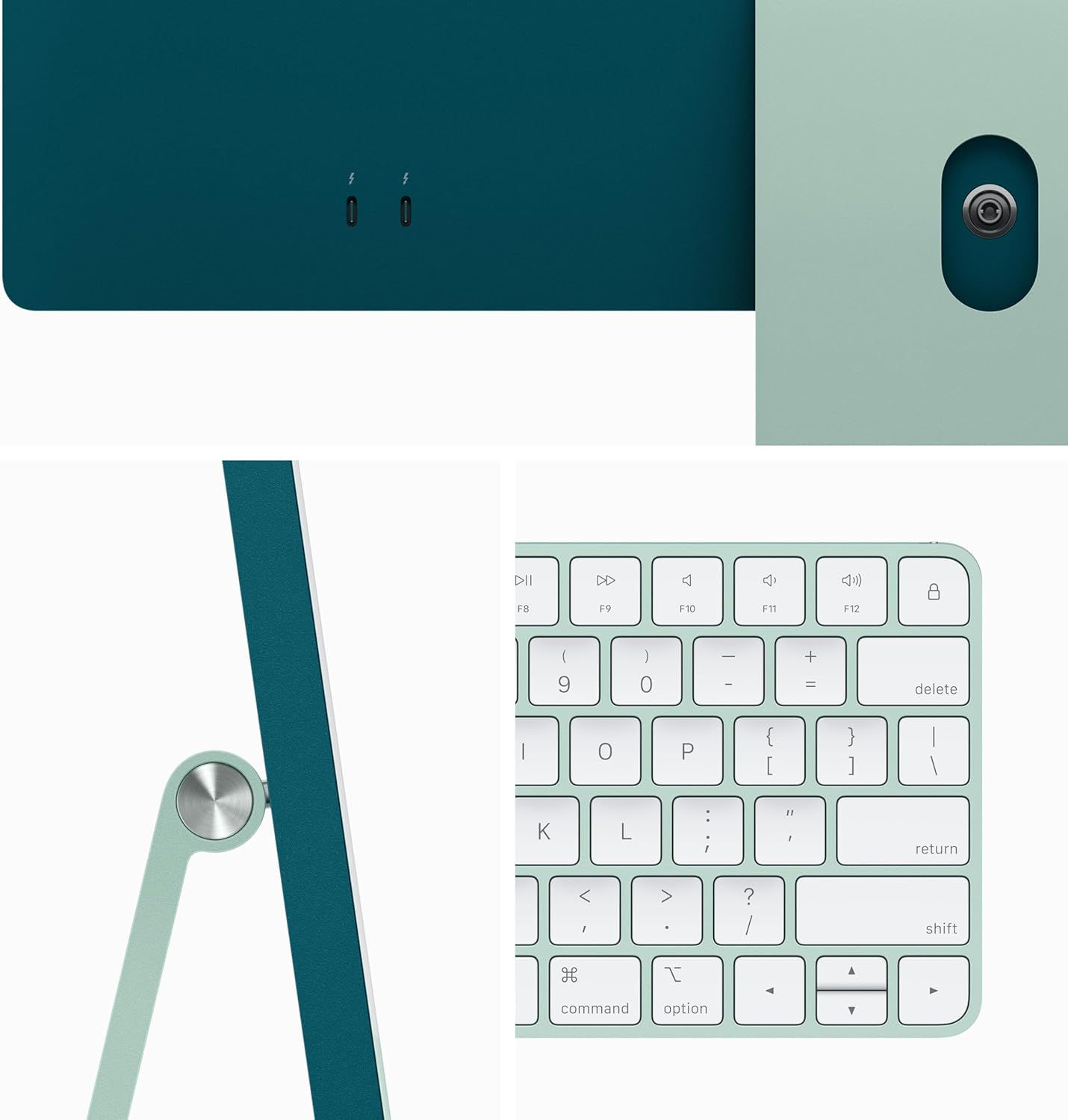 Apple M3 2023 iMac 24-inch All-in-One Desktop - Green