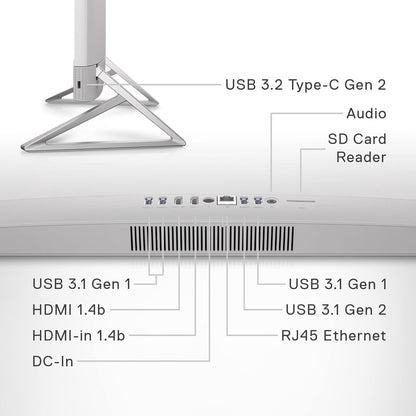 Dell i7710-7560WHT-PUS Inspiron 27" AIO - i7, 32GB, 1TB SSD, MX550