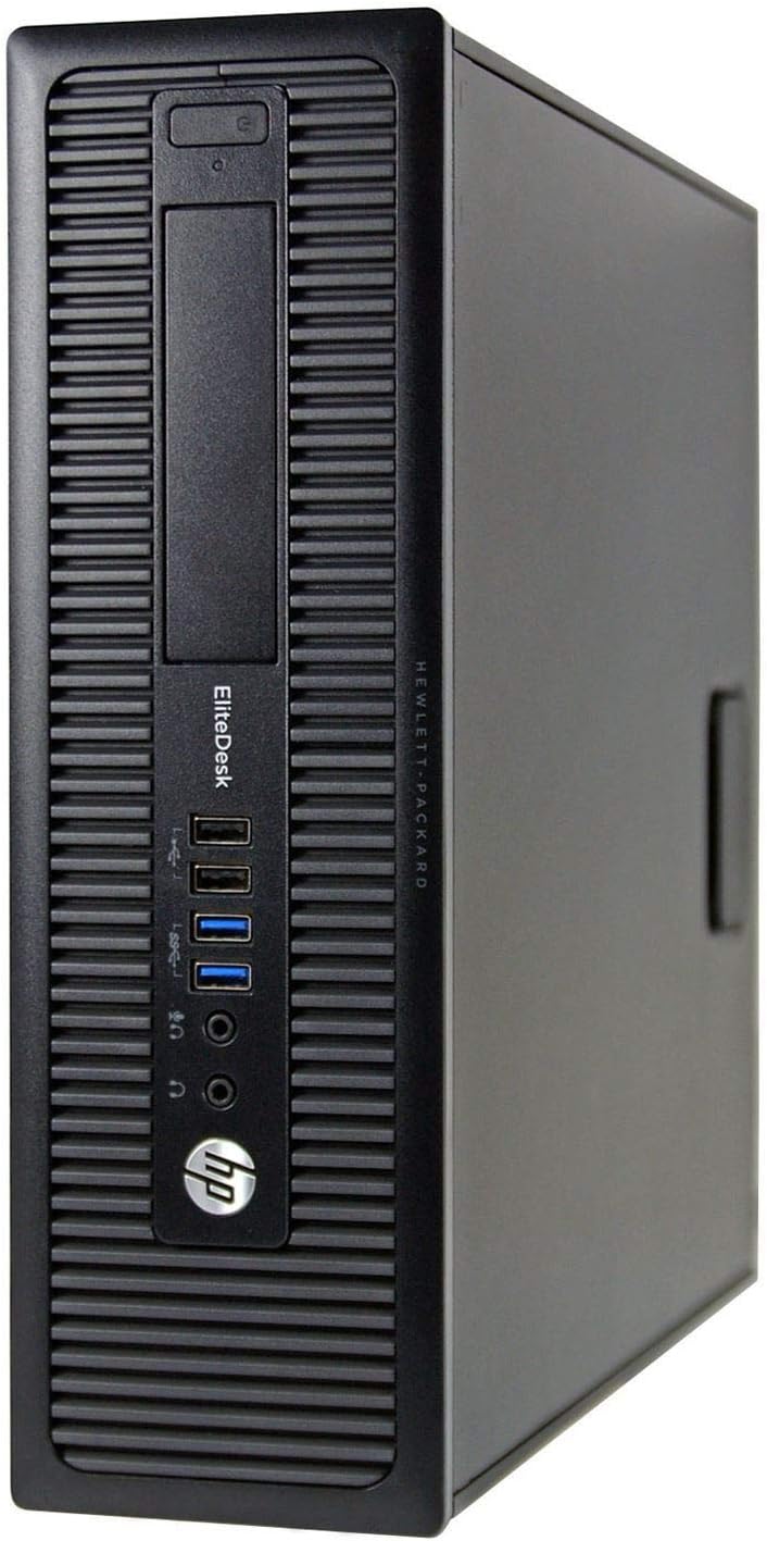 HP HP 800 G1 EliteDesk i5 SFF Desktop (Renewed)