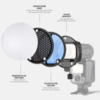 NEEWER NS-HC Magnetic Speedlite Flash Accessories Kit