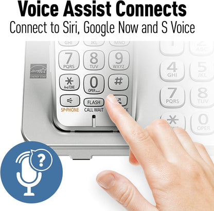 Panasonic KX-TGE474S Link2Cell 4-Handset Cordless Phone