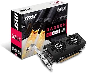 MSI RX 460 2GT LP Radeon 2GB Graphics Card (Renewed)