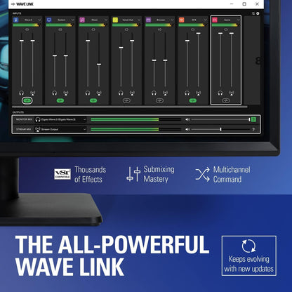 Elgato Wave:3 Premium USB Condenser Microphone Streaming