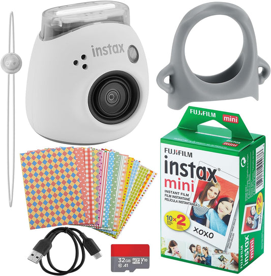 Fujifilm Instax Pal Digital Camera + Mini Films Bundle