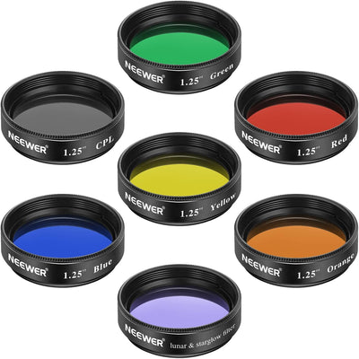 Neewer 10090864 1.25" Telescope Filter Set