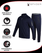 Spyder Mens Tracksuit 2-Piece Athletic Set