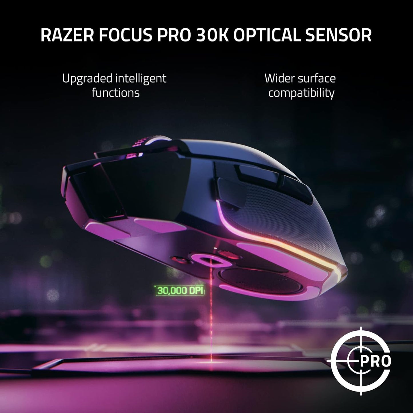 Razer Basilisk V3 Pro Wireless Gaming Mouse - White