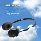 JVC HAS160M Black Flat Foldable On-Ear Headphones