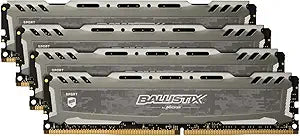Crucial BLS4C16G4D240FSB Ballistix 64GB DDR4 Memory