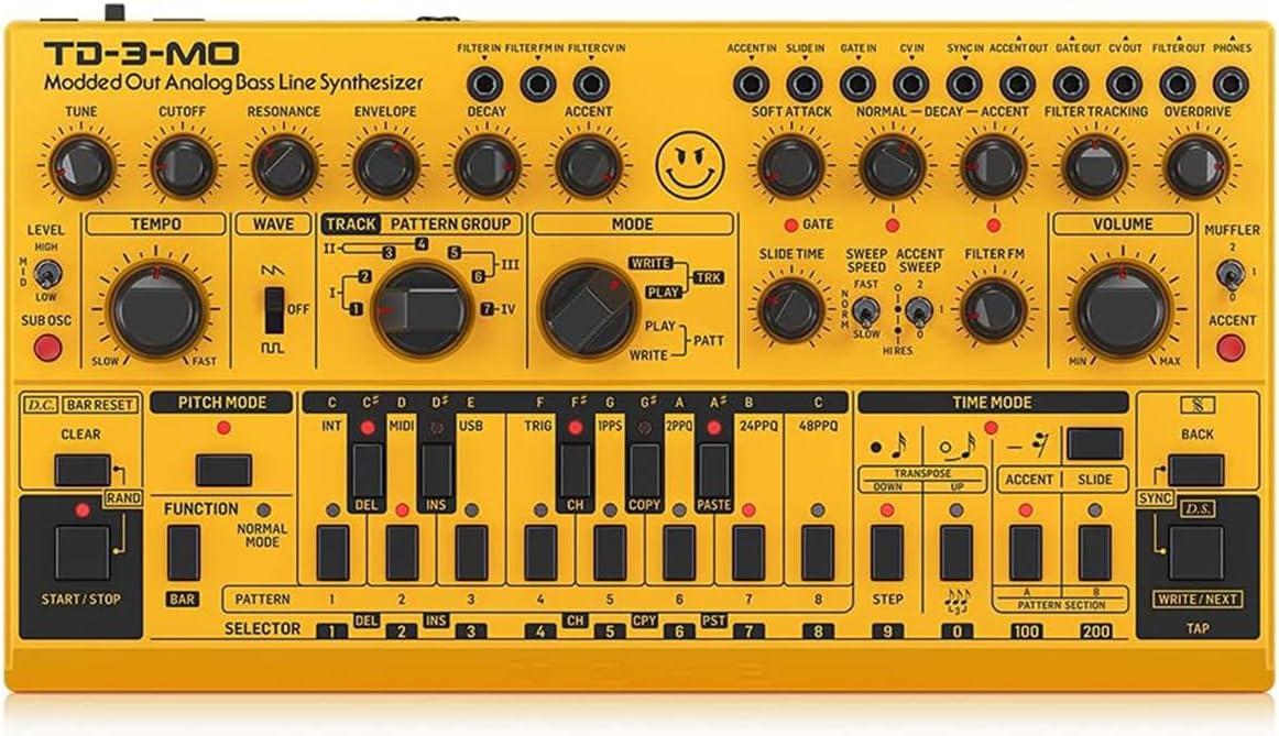 Behringer 000-EYG02-00010 TD-3-MO-AM Analog Bass Synthesizer