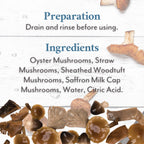 Roland 44744 Premium Canned Wild Forest Mushrooms 4-Pack