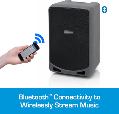 Samson SAXP106W Expedition XP106w Rechargeable Wireless Bluetooth PA