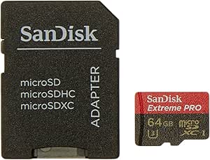 SanDisk SDSDQXP-064G Extreme PRO 64GB microSDXC — main product image