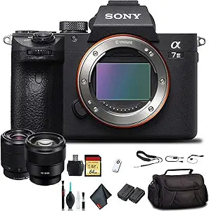 Sony A7M32870BK6P8 Mirrorless Camera 28-70mm Lens Kit