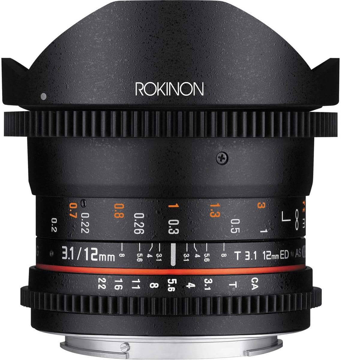 Rokinon DS12M-NEX 12mm T3.1 Cine Fisheye Sony E-Mount