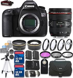 Canon CT-CAN5DSR2470-092716 EOS 5DS R DSLR Bundle
