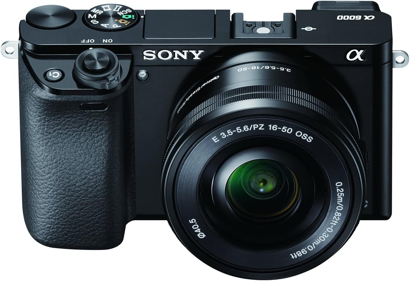 Sony ILCE6000L/B Alpha a6000 Mirrorless Camera 16-50mm Lens Renewed