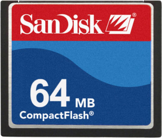 SanDisk SDCFB-64-A10 64MB CompactFlash Memory Card