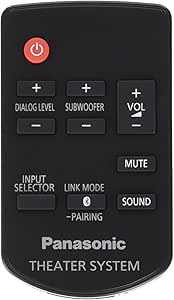 Panasonic N2QAYC000083 TV Remote Control