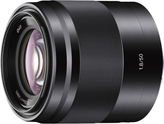Sony SEL50F18/B E 50mm F1.8 OSS Lens