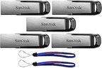 SanDisk Ultra Flair 64GB USB 3.0 Flash Drive 5-Pack