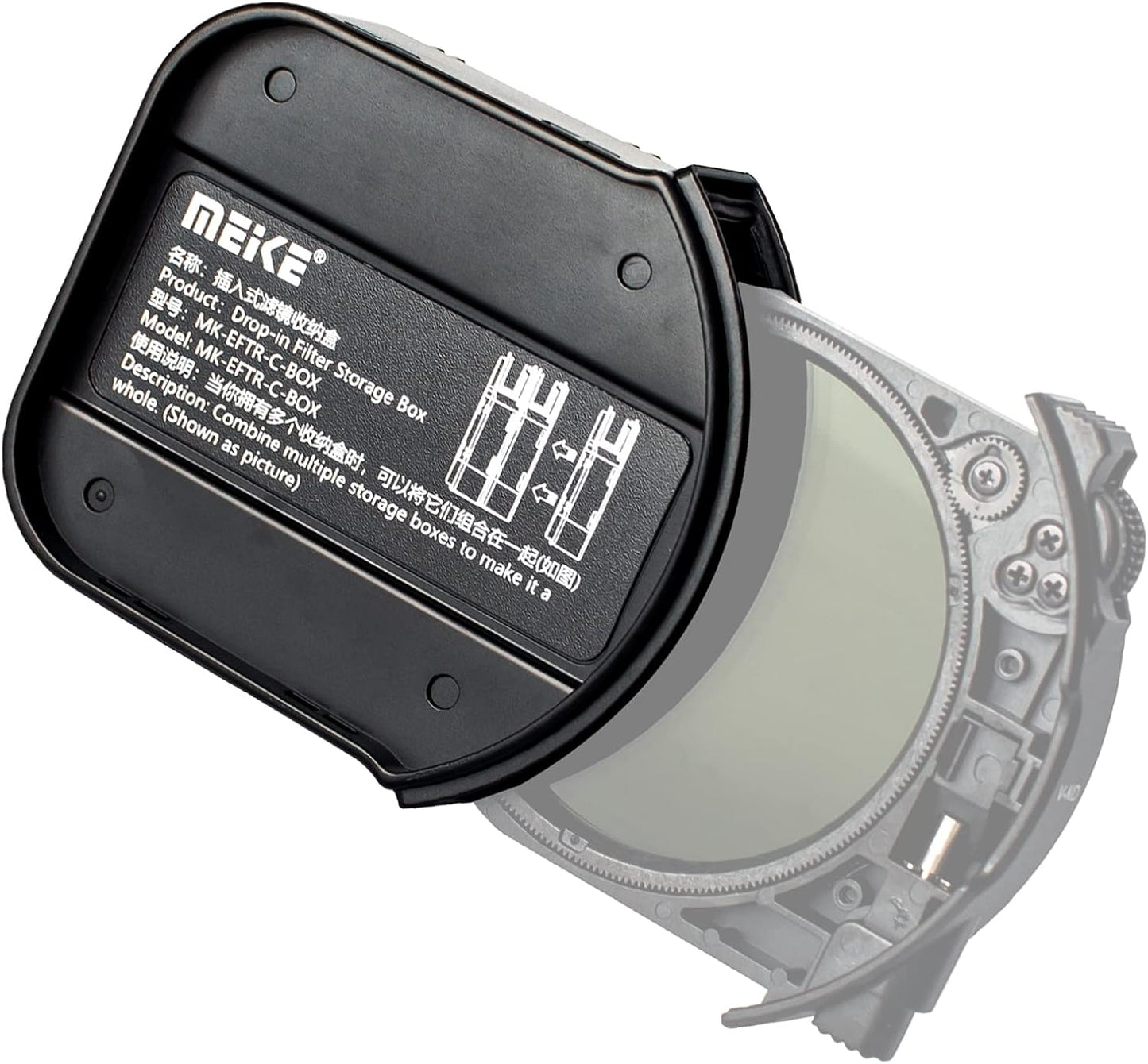 Meike MK-EFTR-C-BOX Drop-in Filter Storage Box Holder