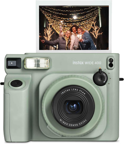 Fujifilm 16824147 INSTAX Wide 400 Sage Green Instant Camera