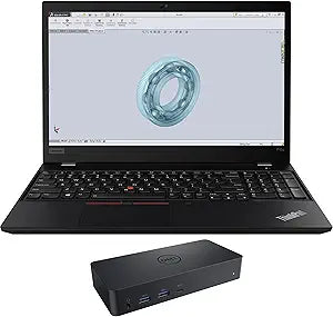 Lenovo 20W600ENUS-4016-230460 ThinkPad P15s i7 Workstation with Dock