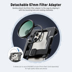 Neewer 10103499 Smartphone Video Rig with 67mm Filter Adapter