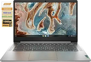 Lenovo Chromebook 14" FHD MediaTek Student Laptop