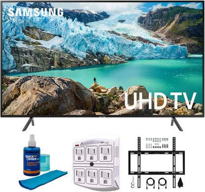 Samsung WD19 75" RU7100 4K UHD Smart TV Bundle