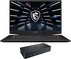 MSI Stealth7712041-4066-270818 RTX 3070 Ti 17" Gaming Laptop + Dock