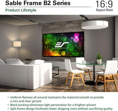 Elite Screens SB135WH2 135" UST Projector Screen