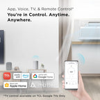 TCL H8W4MW 8,000 BTU Smart Inverter Window AC