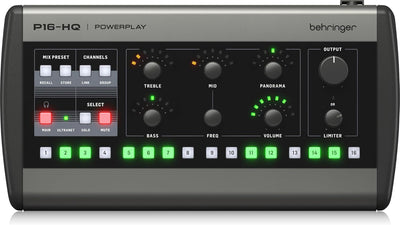 Behringer P16-HQ POWERPLAY 16-Channel Monitor Mixer