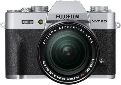 Fujifilm X-T20 Digital Camera w/ 18-55mm Lens Silver
