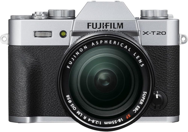 Fujifilm X-T20 Digital Camera w/ 18-55mm Lens Silver — main product image