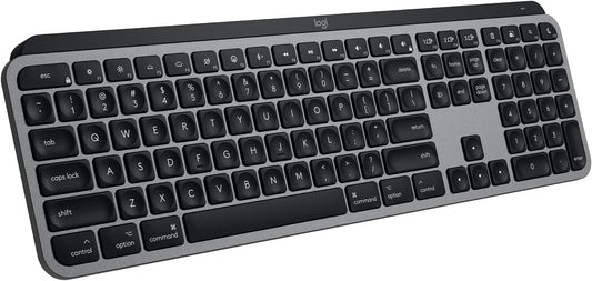 Logitech 920-011621 MX Keys S Mac Wireless Keyboard - Space Grey