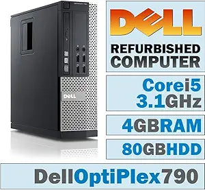 Dell OptiPlex i5-2400 Quad 4GB 80GB HDD Windows 10 (Refurbished)