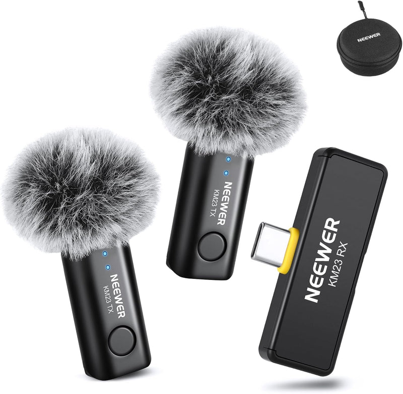 NEEWER 21000089 USB-C Wireless Lavalier Microphone Kit — main product image