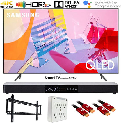 Samsung E2SAMQN65Q60TA 65" QLED 4K Smart TV Bundle