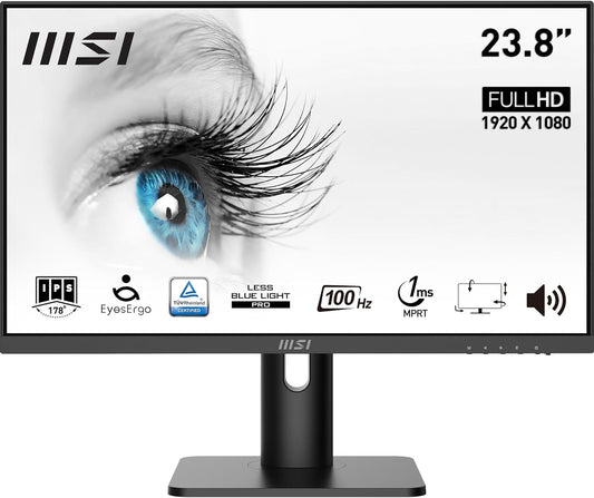 MSI PRO MP243XP 24" 100Hz FHD IPS Monitor